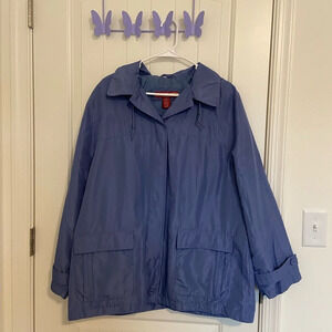 EUC | Vintage Tudor Court by Haband women’s windbreaker jacket — XL‎